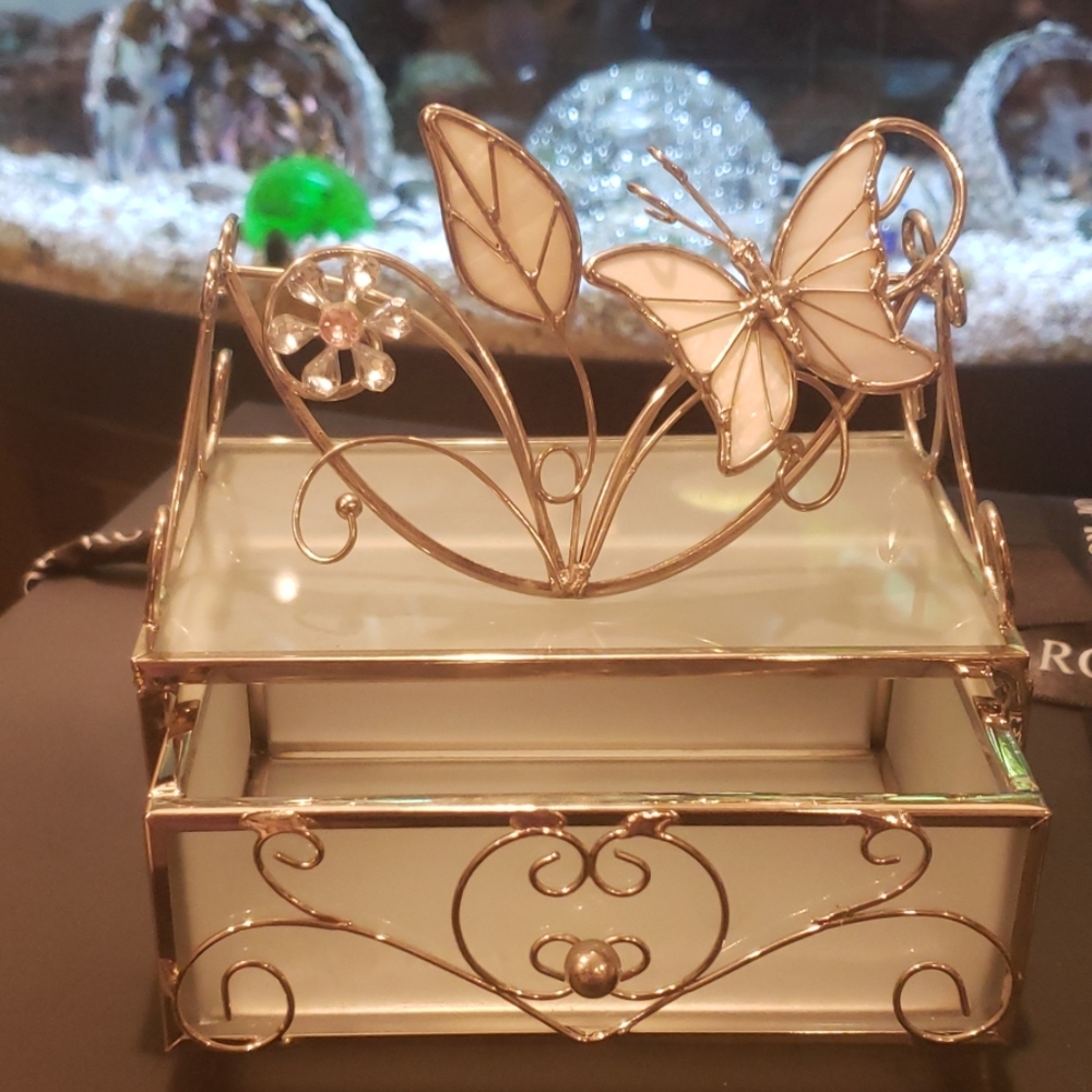 Glass Jewlery Box